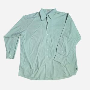 Joseph Abboud Light‎ Green Casual Button Down Shirt